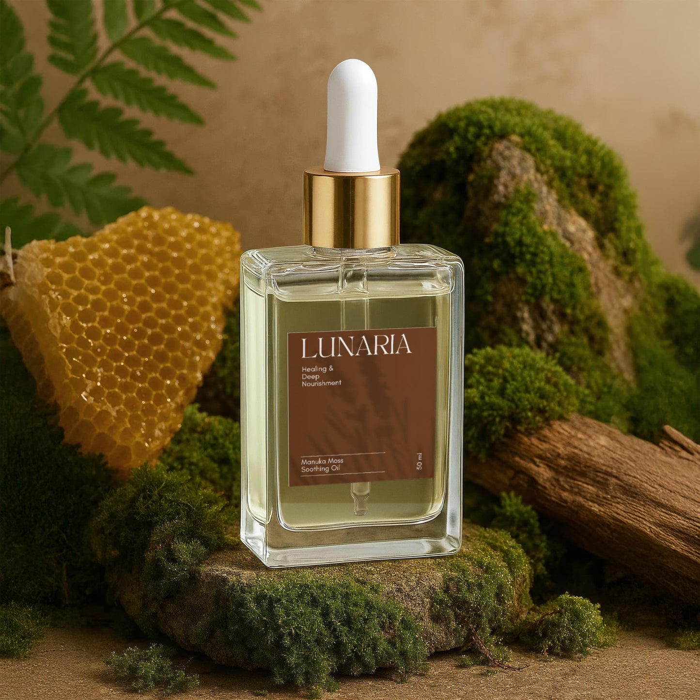LUNARIA Manuka Moss Soothing Oil