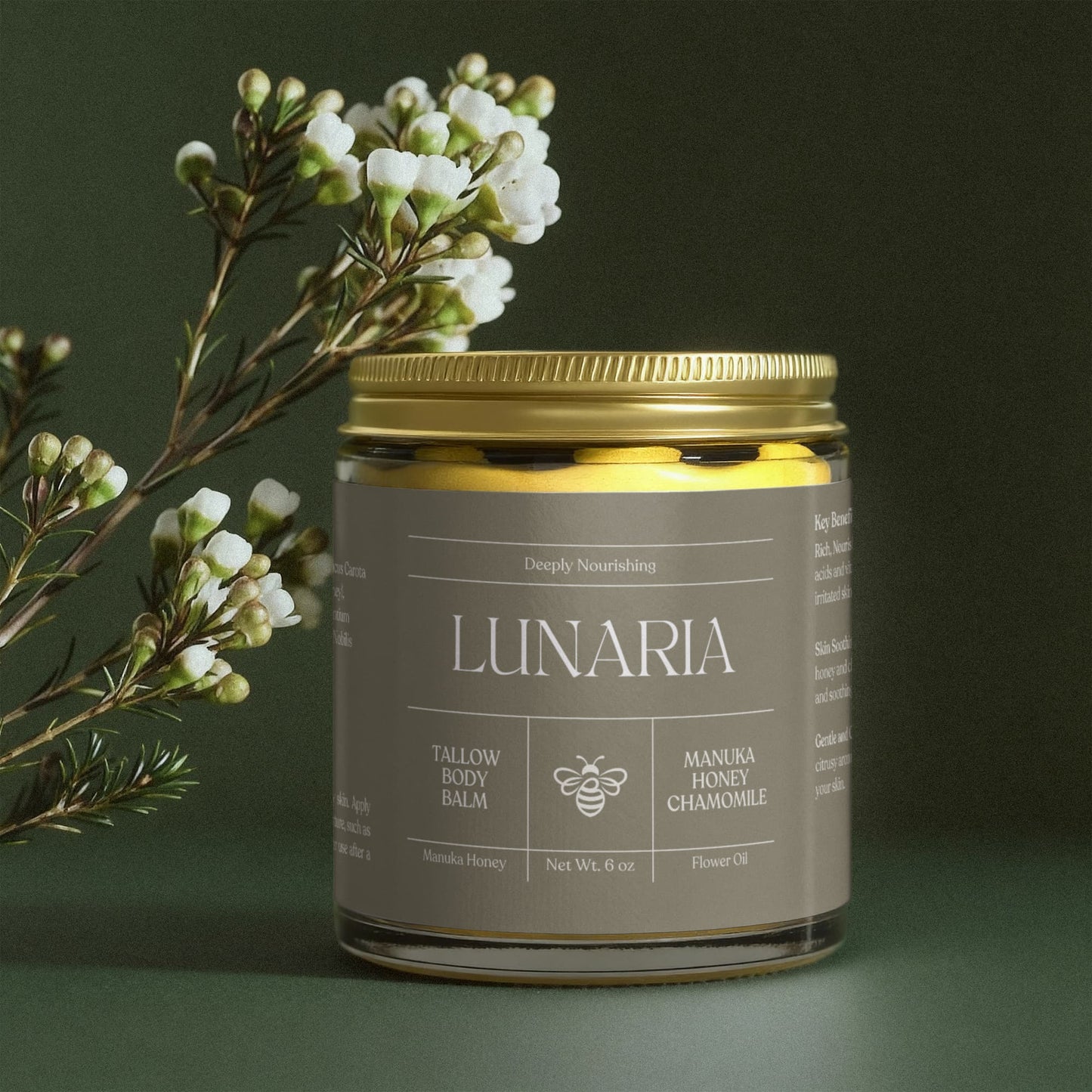 LUNARIA Manuka Honey Chamomile Body Balm