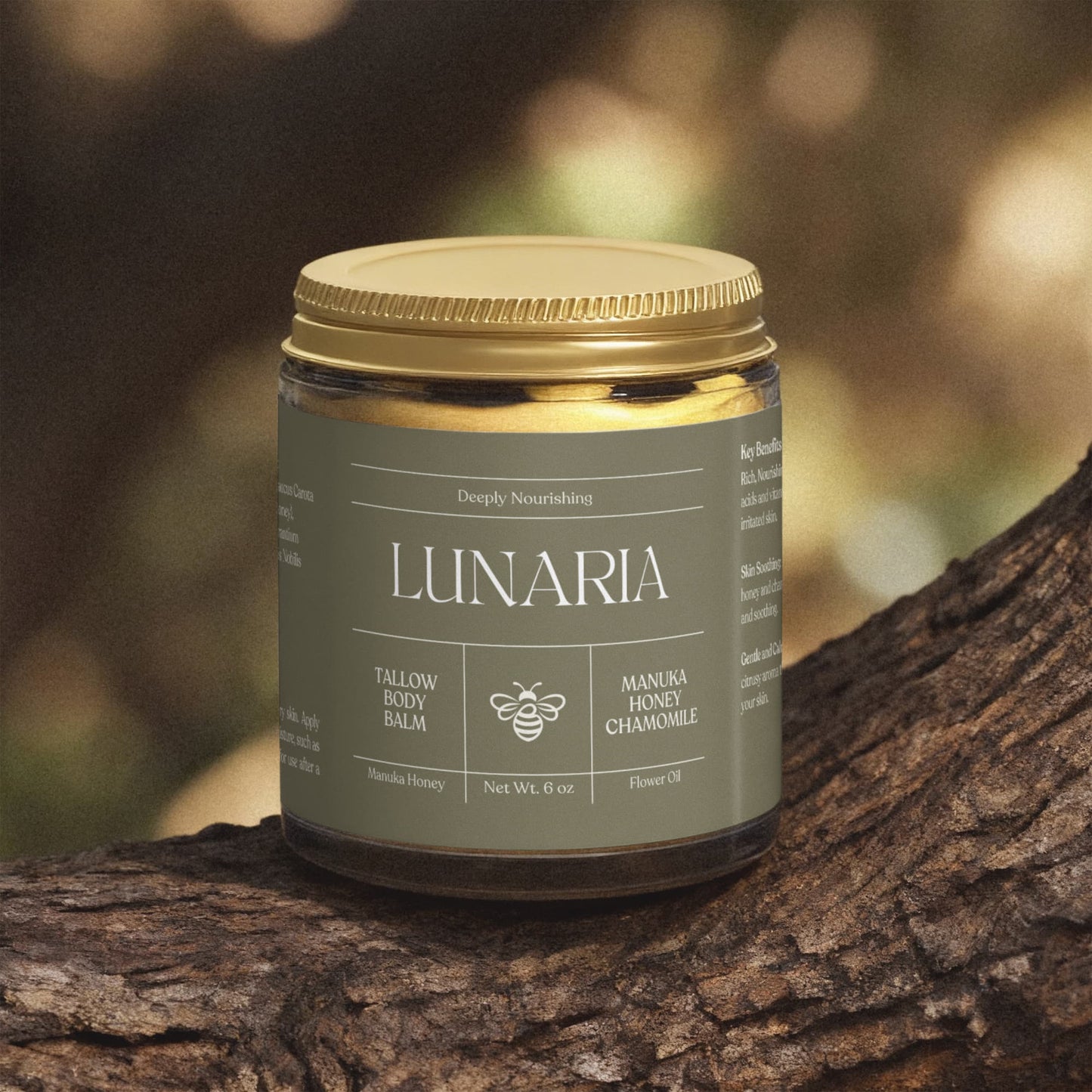 LUNARIA Manuka Honey Chamomile Body Balm